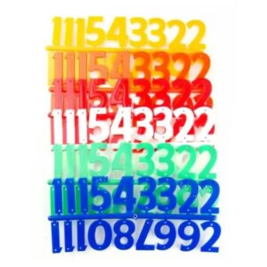 Brojevi za košnice, set, BEE