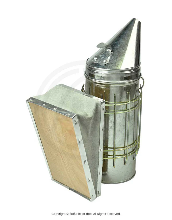 Dimilica pčelarska Ø 100 mm, Cink, kožni meh