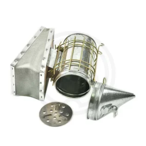 Dimilica pčelarska Ø 85 mm, Cink, kožni meh