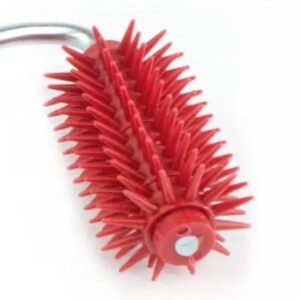 Jež viljuška sa plastičnim crvenim iglama, manji