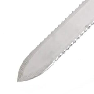 Nož za otklapanje saća zupčasti, Cr (inox)