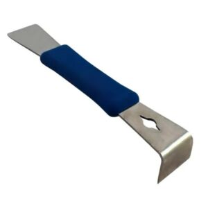 Pčelarski nož, američki, plavi rukohvat od gume Cr (inox)