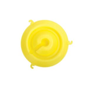 Pojilo za vodu PVC žuto, za flašu od 2l okruglo